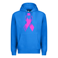 True Royal breast cancer t  shirt breast cancer care pink ribbon    breast cancer Premium Hoodie - linhVisuals