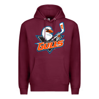 Burgundy the-san-diego-gulls-pen Premium Hoodie - linhVisuals