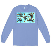 Colony Blue spinosaurus sippy cup Long Sleeve Tee - Artiststas