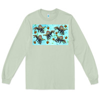 Matcha spinosaurus sippy cup Long Sleeve Tee - Artiststas