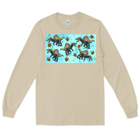 Mushroom spinosaurus sippy cup Long Sleeve Tee - Artiststas