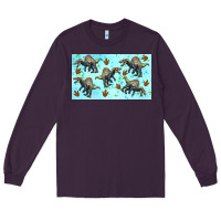 Plum spinosaurus sippy cup Long Sleeve Tee - Artiststas