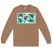 Toasted Coconut spinosaurus sippy cup Long Sleeve Tee - Artiststas