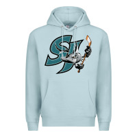 Blue Mist the-san-jose-barracuda-pen Premium Hoodie - linhVisuals