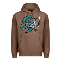 Chestnut the-san-jose-barracuda-pen Premium Hoodie - linhVisuals