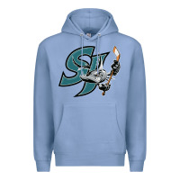 Colony Blue the-san-jose-barracuda-pen Premium Hoodie - linhVisuals