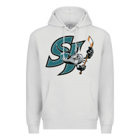 Dove Grey the-san-jose-barracuda-pen Premium Hoodie - linhVisuals