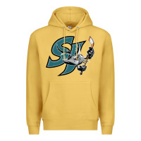 Antique Gold the-san-jose-barracuda-pen Premium Hoodie - linhVisuals