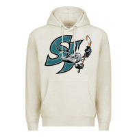 Oatmeal Heather the-san-jose-barracuda-pen Premium Hoodie - linhVisuals