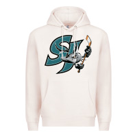 Pale Pink the-san-jose-barracuda-pen Premium Hoodie - linhVisuals