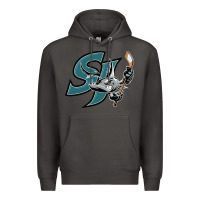 Smoke the-san-jose-barracuda-pen Premium Hoodie - linhVisuals