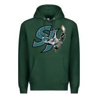 Sports Green the-san-jose-barracuda-pen Premium Hoodie - linhVisuals