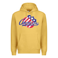 Antique Gold the-rochester-americans-pen Premium Hoodie - linhVisuals