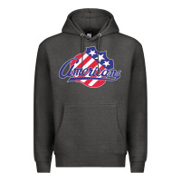 Charcoal Heather the-rochester-americans-pen Premium Hoodie - linhVisuals