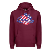 Burgundy the-rochester-americans-pen Premium Hoodie - linhVisuals