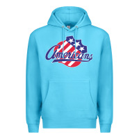 Ocean Blue the-rochester-americans-pen Premium Hoodie - linhVisuals