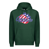 Sports Green the-rochester-americans-pen Premium Hoodie - linhVisuals