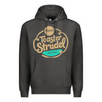 Charcoal Heather toaster strudel pastry Premium Hoodie - linhVisuals