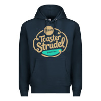 Navy toaster strudel pastry Premium Hoodie - linhVisuals