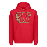 Red whitney high school Premium Hoodie - linhVisuals