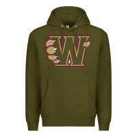 Army Green whitney high school Premium Hoodie - linhVisuals