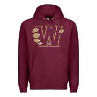 Burgundy whitney high school Premium Hoodie - linhVisuals