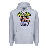 Heather Grey monster gwar movie Premium Hoodie - linhVisuals