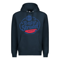 Navy toaster strudel pastry Premium Hoodie - linhVisuals