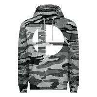 Slate Camo super smash bros Premium Hoodie - linhVisuals