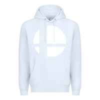 White super smash bros Premium Hoodie - linhVisuals