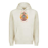 Oatmeal Heather inhale coffee exhale love sloth namaste yoga lover Premium Hoodie - linhVisuals