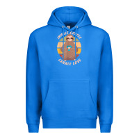 True Royal inhale coffee exhale love sloth namaste yoga lover Premium Hoodie - linhVisuals