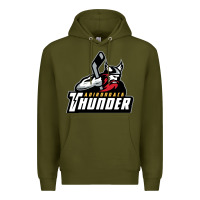 Army Green the-adirondack-thunder-pen Premium Hoodie - linhVisuals