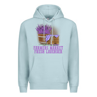 Blue Mist Farmers Market Fresh Lavender Premium Hoodie - linhVisuals