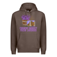 Coffee Farmers Market Fresh Lavender Premium Hoodie - linhVisuals
