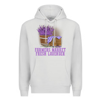 Dove Grey Farmers Market Fresh Lavender Premium Hoodie - linhVisuals