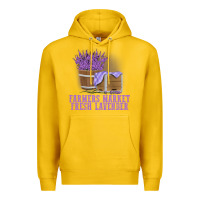 Lemon Farmers Market Fresh Lavender Premium Hoodie - linhVisuals