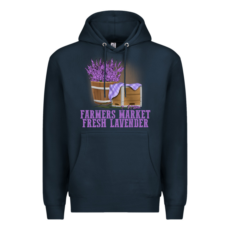 Farmers Market Fresh Lavender Premium Hoodie by linhVisuals | Teevron