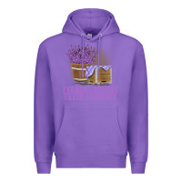 Purple Farmers Market Fresh Lavender Premium Hoodie - linhVisuals