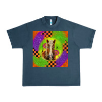 Midnight Navy Halloween Belgian Horse Urban Heavy Tee - LillyAllenDesigns