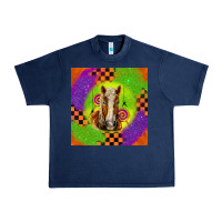 Navy Halloween Belgian Horse Urban Heavy Tee - LillyAllenDesigns