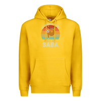 Lemon mens my favorite people call me saba cute sloth lover grandpa premium Premium Hoodie - linhVisuals