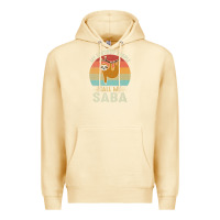 Pina Colada mens my favorite people call me saba cute sloth lover grandpa premium Premium Hoodie - linhVisuals