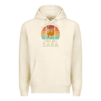 Tofu mens my favorite people call me saba cute sloth lover grandpa premium Premium Hoodie - linhVisuals