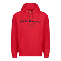 Red SALVATORE TSHIRT Premium Hoodie - linhVisuals