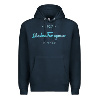 Navy SALVATORE TSHIRT Premium Hoodie - linhVisuals