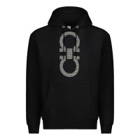 Black SALVATORE TSHIRT Premium Hoodie - linhVisuals