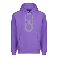 Purple SALVATORE TSHIRT Premium Hoodie - linhVisuals