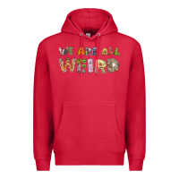 Cardinal we are all weird Premium Hoodie - linhVisuals