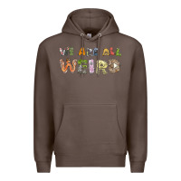 Coffee we are all weird Premium Hoodie - linhVisuals